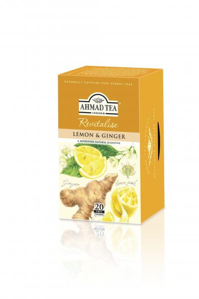 AHMAD Lemon & Ginger 20 ALU