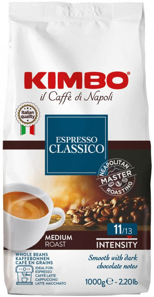 Kimbo Espresso Classico - zrnková 1 kg