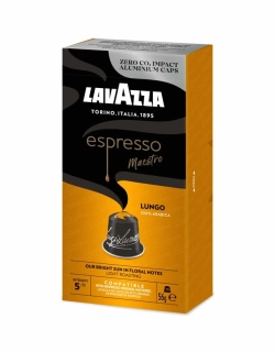 Kapsle pro Nespresso Lavazza espresso Maestro LUNGO - 10 ks