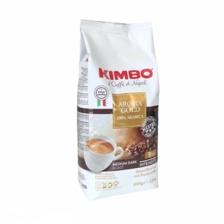 Kimbo Aroma Gold 100% Arabica - zrnková 1 kg