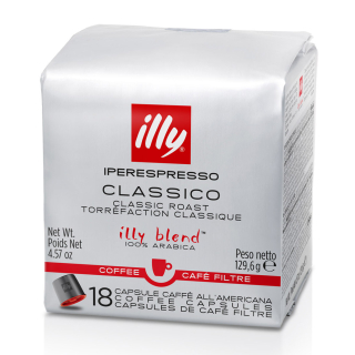 Kapsle illy FILTER COFFEE HES Home 18ks CLASSICO